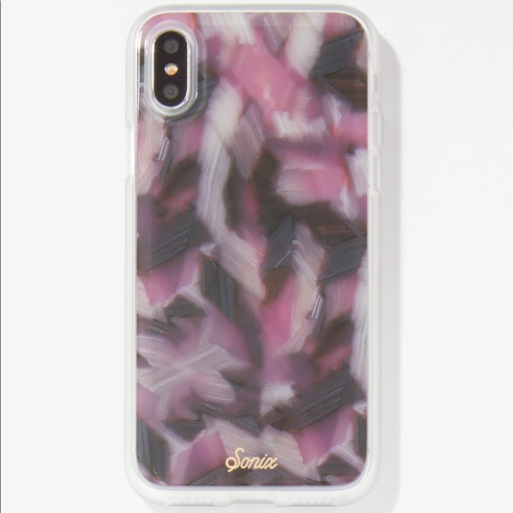 Sonix Tortoise Pink Print iPhone X Cell Phone Case